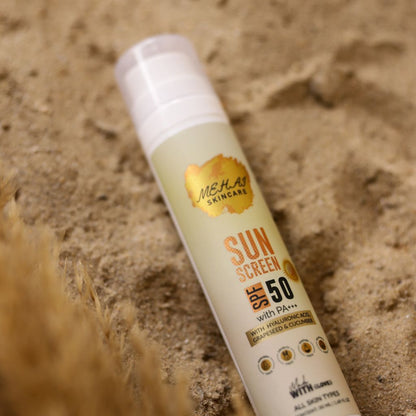 Sunscreen SPF 50 with Hyaluronic Acid & Grapeseed